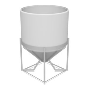 貯蔵用タンク - XILO 10000 A - PLASTIC PROGET EUROPEAN SRL - 液体用 / プラスチック製 / 円筒形