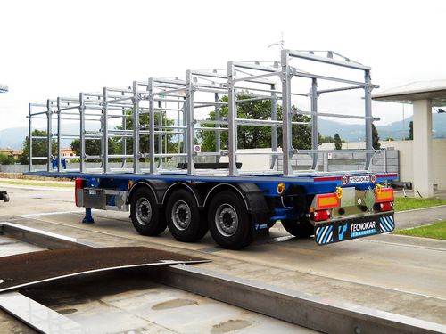 車輪付きシャーシ - TMB - TECNOKAR TRAILERS SRL - セミ トレーラー用