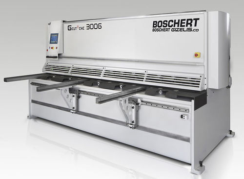油圧式せん断機 - G-Cut® series - Boschert GmbH & CoKG - プレート / スイングビーム / CNC