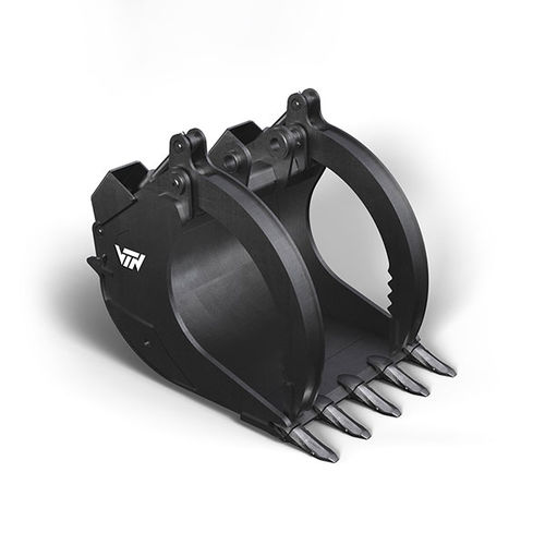 グラブ装置バケット - V-55 - VTN EUROPE S.P.A. - 掘削機用 / 5爪