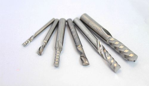 硬質炭化物ミーリングカッター - COMPO series - MECANUMERIC - プラスチック用 / ねじれ角 / 1枚刃