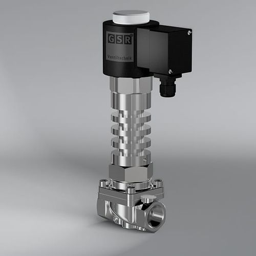 高温電磁弁 - 35DT - GSR Ventiltechnik GmbH & Co. KG - パイロット式 / 2方向 / NC