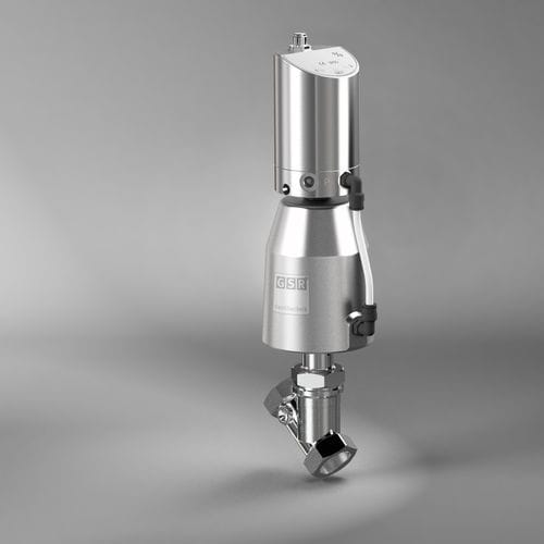 定量吐出バルブ - 63-4R - GSR Ventiltechnik GmbH & Co. KG - ピストン式 / 空気操作 / ガス用