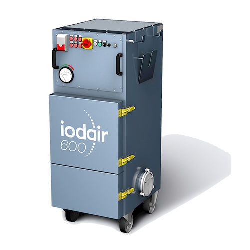 NBC（原子力、生物学、化学）濾過ユニット - IODAIR&reg; 600 - NEU-JKF - 空気式