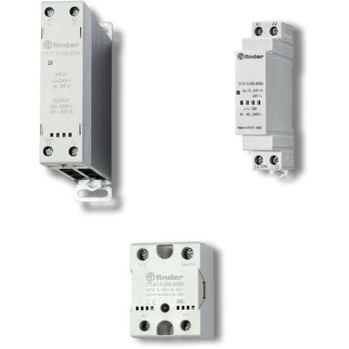 DC固体継電器 - 77 series - FINDER S.p.A. con unico socio - AC / 1NO / DINレール