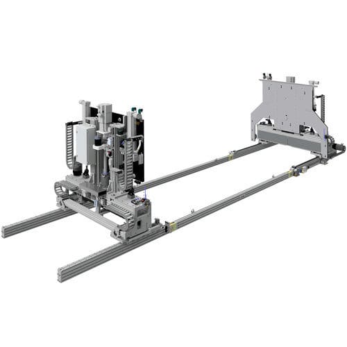 プレス用トランスファー システム - H&T ProduktionsTechnologie GmbH - モジュール式 / 直線型