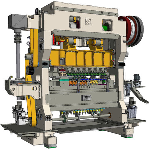 トランスファープレス機 - H&T ProduktionsTechnologie GmbH - 電動式 / 機械式 / スタンピング