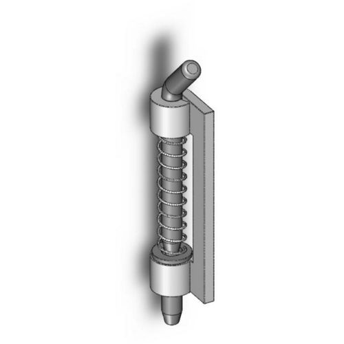 スプリング蝶番 - 0.46.0005.1 - Steinbach & Vollmann  GmbH & Co.KG - スチール製 / 溶接