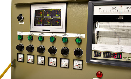 タッチパネル付き温度コントローラー - TC 1000 - Weldotherm GmbH - プログラム可能 / 加熱 / パネル取り付け式