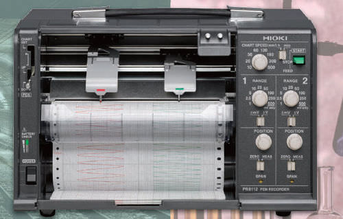 紙レコーダー - 150 mm (5.91 in) | PR8111, PR8112 - HIOKI E.E. CORPORATION/日置電機 - ストリップチャート / 連続トレース