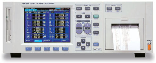 電気回路網用分析器 - DC- 1 MHz | 3193-10 - HIOKI E.E. CORPORATION/日置電機 - 電力品質 / 卓上型 / プリンター内蔵式