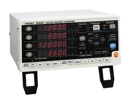 単相電力計 - 1.5 W - 9 kW | 3334, 3334-01 - HIOKI E.E. CORPORATION/日置電機