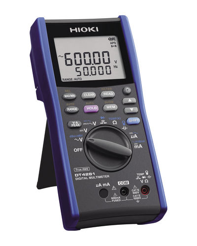 デジタルマルチメーター - 60.000 mV - 1000.0 V AC/DC | DT4281 - HIOKI E.E. CORPORATION/日置電機 - 携帯型 / 産業用