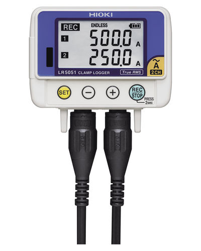 電流データロガー - 2ch, 0.5 - 1000A | LR5051 - HIOKI E.E. CORPORATION/日置電機 - USB / ディスプレイ付き / プログラム可能