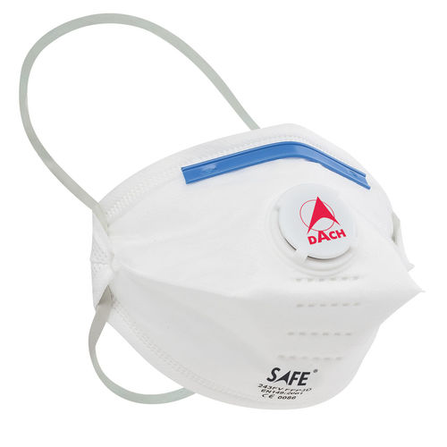 使い捨て防護マスク - 243FV - DACH Schutzbekleidung GmbH & Co. KG - FFP3 / ホコリ防止