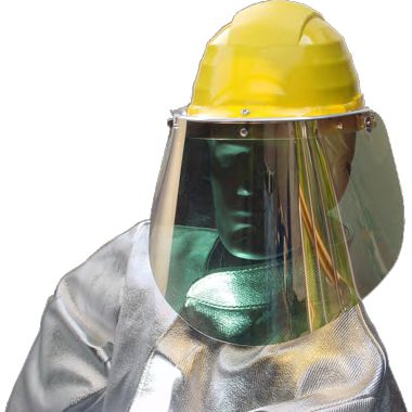 消防士用ヘルメット - T6 - ENHA GmbH - EN 397 / 黄色 / バイザー付き