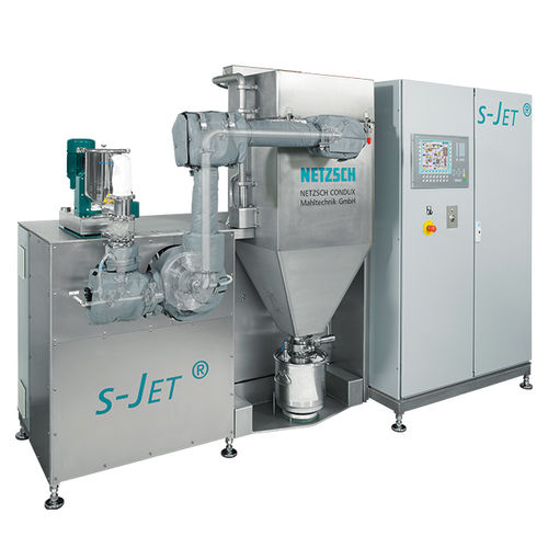 金属用粉砕機 - s-Jet® 25 - NETZSCH Grinding & Dispersing - セラミック用 / スチームジェット / 縦型