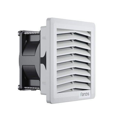 フィルター式電気キャビネット用ファン扇風機 - FF Series - Fandis - 軸方向 / 冷却 / 空気循環用