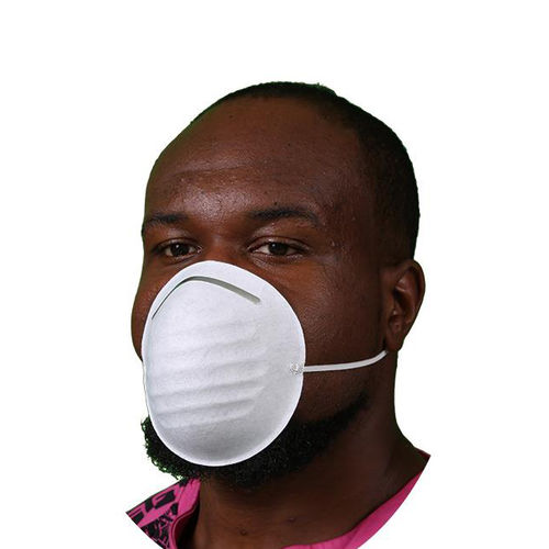 使い捨て防護マスク - WLM2007 - Hubei Wanli Protective Products Co., Ltd. - 杯形 / 産業用 / 頭の後ろで固定