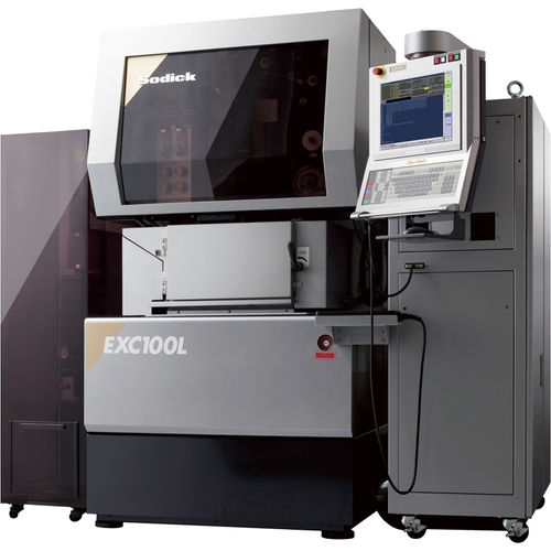 ワイヤー式放電加工装置 - EXC100L - Sodick - 精密