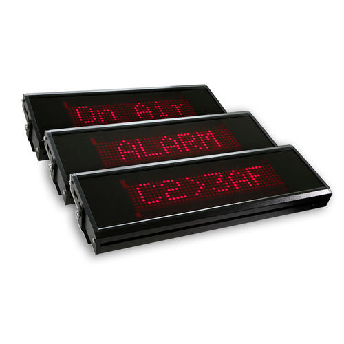 LEDディスプレイ - TextLine One TL105-06.0R-A0-USB - Siebert Industrieelektronik GmbH - 英数字 / ドット マトリックス / デジタル