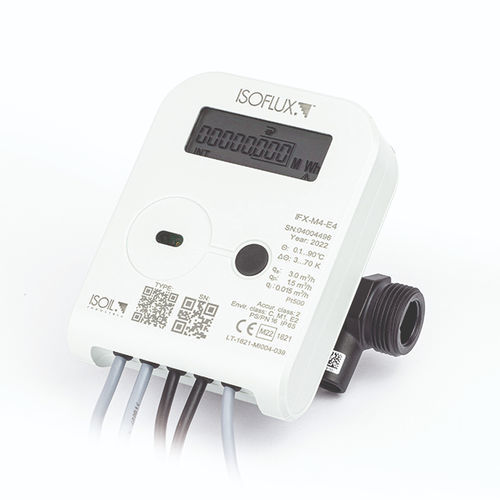 デジタル積算熱量計 - IFX-E4 - ISOIL Industria Spa - 超音波 / BACnet / Modbus