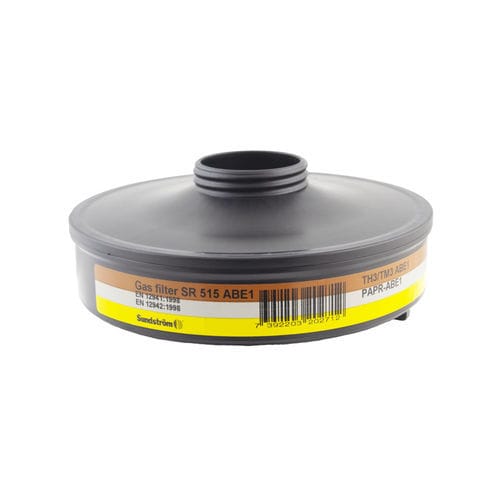 ガスフィルター - SR 515 ABE1 - Sundström Safety AB - 活性炭 / 呼吸器マスク用 / ポリエステル製