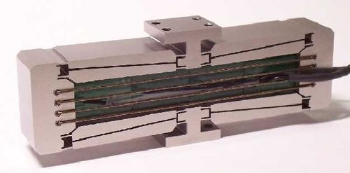 リニアポジショニングステージ - 2000 µm, 0.15 N/µm, 150 V - DSM - 圧電 / 2軸 / ロングレース用