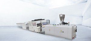 多層押出しライン - Zhangjiagang City Grace Machinery Co., Ltd - プラスチックプロファイル / 熱可塑性プラスチック / ポリ塩化ビニル用