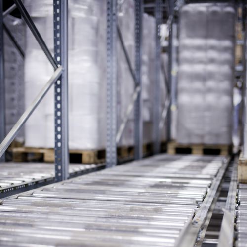 貯蔵用倉庫ラック - Pallet Racking - Pallet Flow - Dexion - 動的 / 重荷重用 / パレット