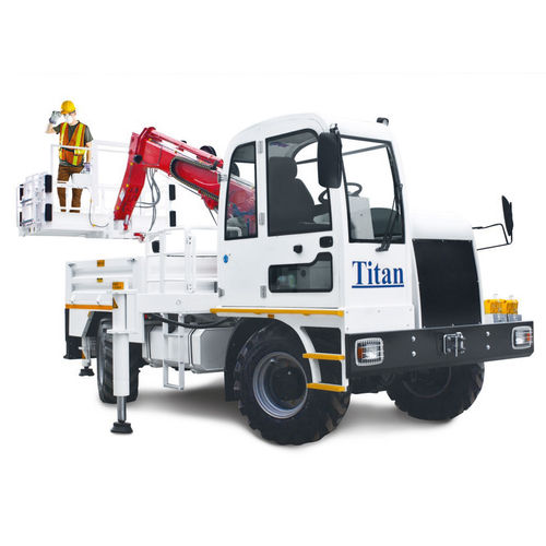 トラックへの取り付け可能多関節型高所作業車 - SP1500 - Titan Makina Ltd. Sti. - ディーゼル / 鉱物応用