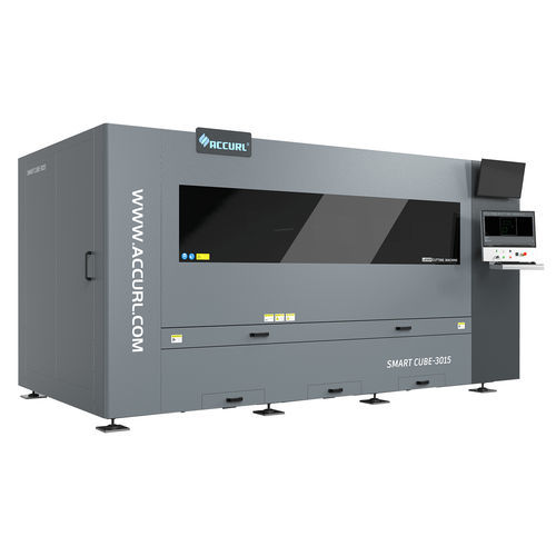 ファイバーレーザー切断機 - SMART Cube - Accurl Machine Tools - 2D レーザー / アルミニウム用 / ステンレススチール用