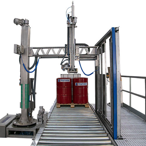 半自動充填機 - PST-1000 - TEYMASA - パレット上缶型容器 / IBC / ジェリ缶