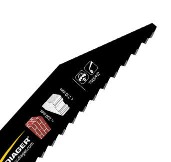 付け替え用鋸刃 - L206S - DIAGER - 切断 / 炭化タングステン / コンクリート用