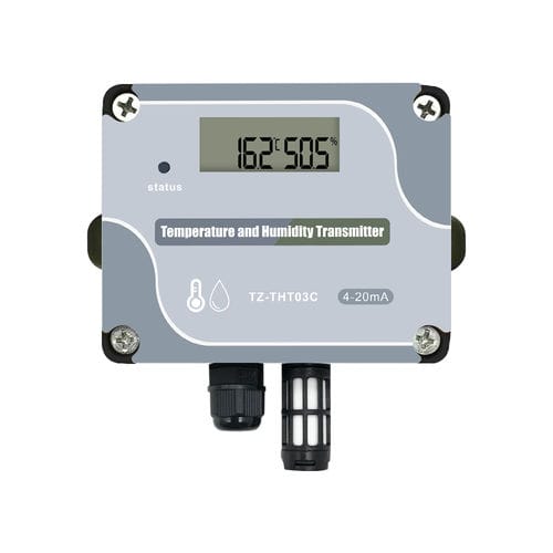 相対湿度温度センサー - THT03C - Tzone Digital Technology Co., Ltd. - 差し込み式 / 表面取り付け / 4-20 mA