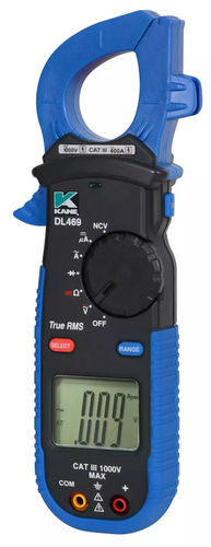 デジタルクランプマルチメーター - KANE-DL469 - Kane International - 携帯型 / 600 V / 1000 V