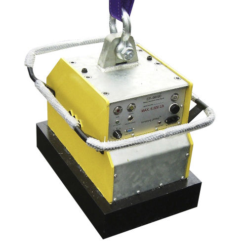 電子スイッチ永久リフティングマグネット - EPB-6000 - Armstrong Magnetics Inc. - 平坦・円筒形荷物 / コンパクト / バッテリー式