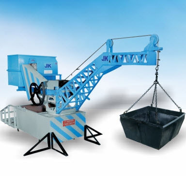 固定式クレーン - JKMINI series - Safari Construction Equipments Private Limited - ラッフィングジブ / 建物 / 持ち上げ用