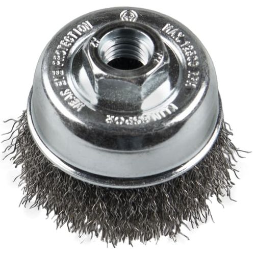 カップブラシ - BT 600 W - KLINGSPOR - 掃除用 / メタル / スチール製