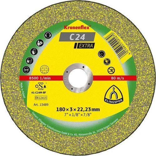 石材用切断ディスク - C24 Extra - KLINGSPOR - コンクリート用 / 薄型 / 乾式切削