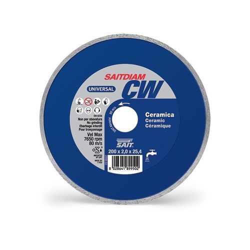 セラミック用切断ディスク - CW - SAIT Abrasivi - ダイヤモンド被覆 / 湿式切削