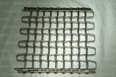 ワイヤーメッシュコンベアベルト - Mega-Flex® 125  - Ashworth Bros - 金属製 / 産業用 / 耐疲労性