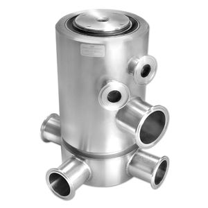 オイルロータリージョイント - BE-05603 - DSTI - Dynamic Sealing Technologies - ガス用 / 食品用 / 3流路