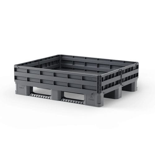 折り畳み式パレットカラー - CabFrame 1210 - Cabka - プラスチック製 / 省スペース
