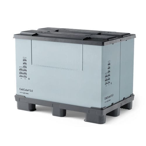 プラスチック製パレットボックス - CabCube 3.0 (9F) - Cabka - 貯蔵用 / 輸送用 / ハンドリング用