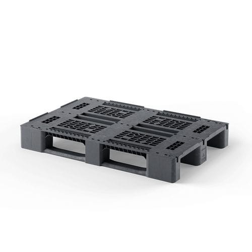 再生プラスチック製パレット - Eco E5.2 (OD-3R) - Cabka - 中重量用 / 積み重ね式 / オープンプラットホーム