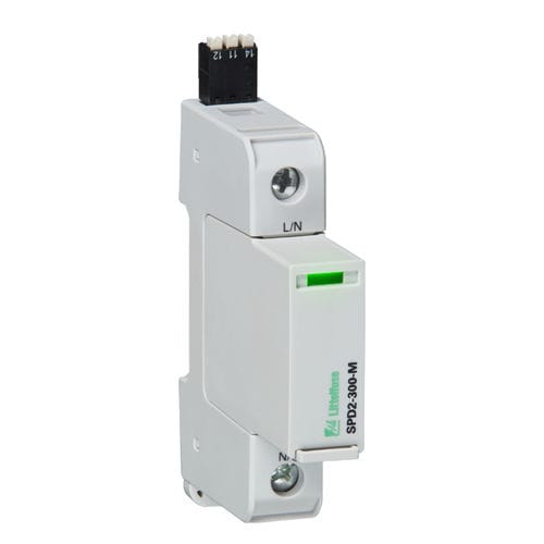 タイプ2避雷器 - SPD2 1P+0 series - Littelfuse/リテルヒューズ - タイプ1 / クラス II / 単極