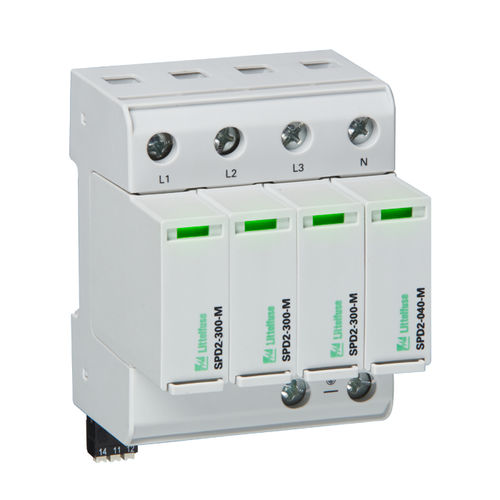 タイプ2避雷器 - SPD2 3P+1 series - Littelfuse/リテルヒューズ - タイプ1 / クラス II / 4極