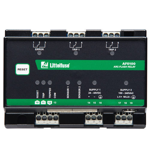 アークフラッシュ保護継電器 - AF0100 series - Littelfuse/リテルヒューズ - トリップ回路 / DINレール / コンパクト
