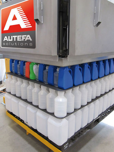 積み付けタイプパレタイズ / デパレタイズ装置 - VacuGrip - AUTEFA SOLUTIONS - プラスティックボトル用 / ハンドリング / パレット用